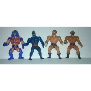 Vintage  Masters of The Universe lot of action figures. 4 included.